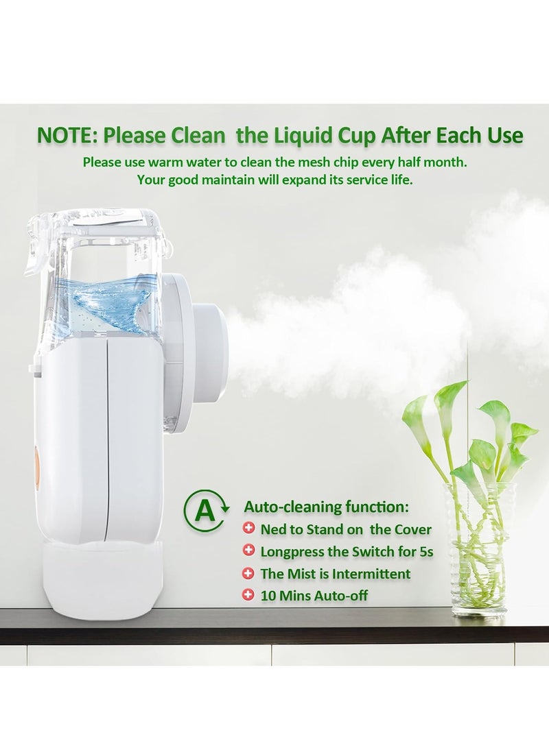 Ultrasonic Nebulizer – Rechargeable Hands-Free Inhaler for Adults & Kids, Ideal for Respiratory Support at Home & Travel - Image 2