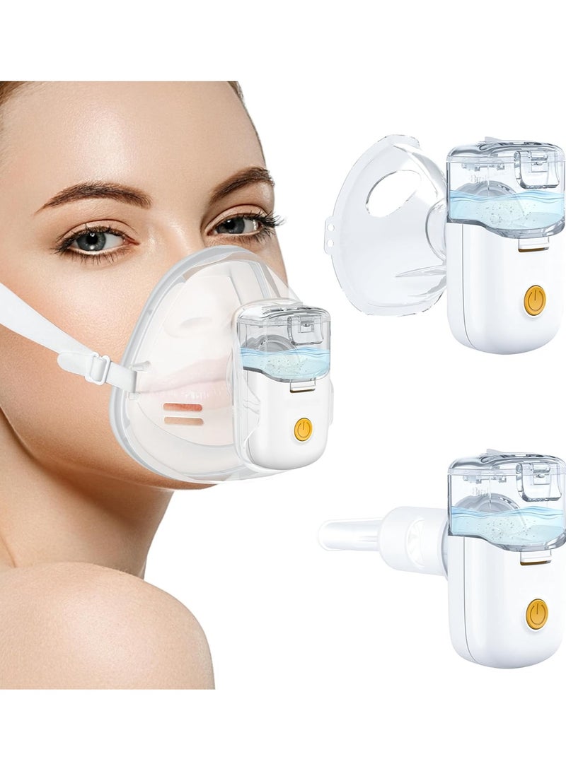 Ultrasonic Nebulizer – Rechargeable Hands-Free Inhaler for Adults & Kids, Ideal for Respiratory Support at Home & Travel - Image 1