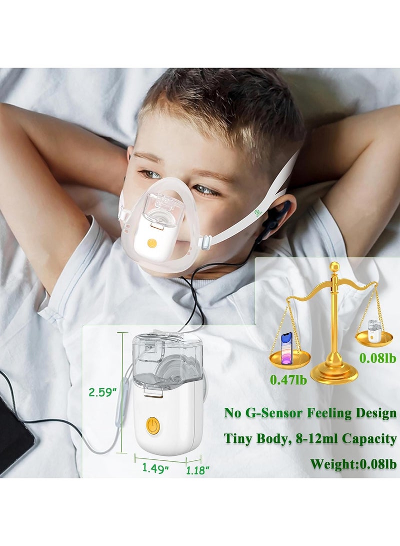 Ultrasonic Nebulizer – Rechargeable Hands-Free Inhaler for Adults & Kids, Ideal for Respiratory Support at Home & Travel - Image 3
