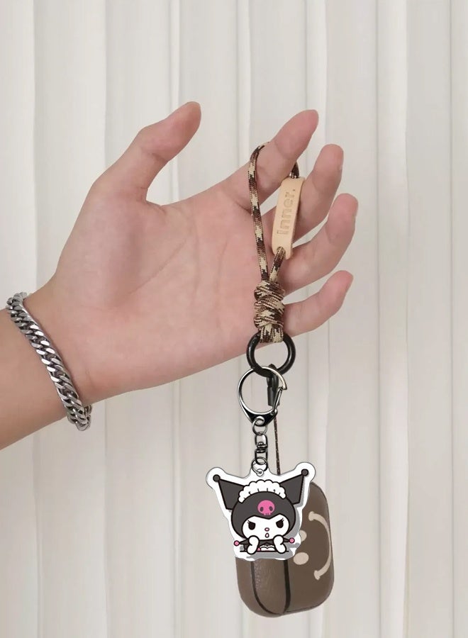 6PCS Cute Cartoon Kuromi Keychain, Versatile Accessory for Backpacks, Handbags, and Car Keys - Image 2