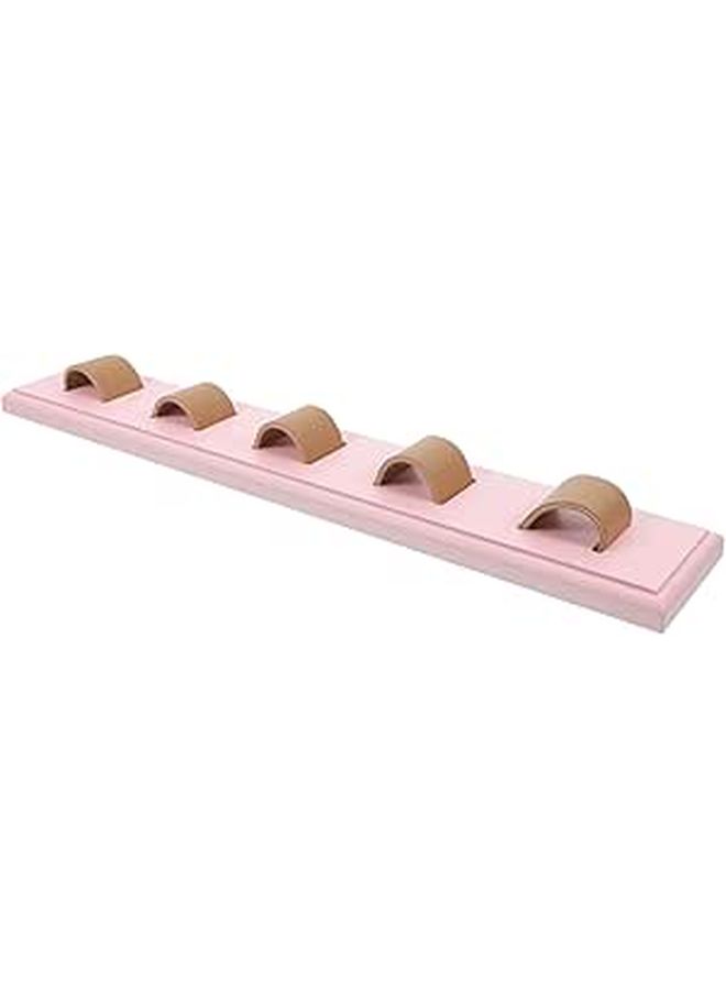 SUPVOX Wooden Wall Mounted Sunglasses Rack with Compartments Entryway Storage - Image 1