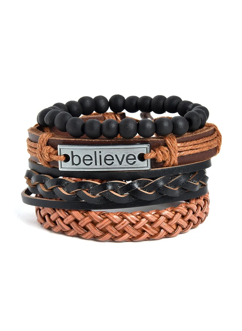 سوهي سوار جلد رجالي بني مجدول