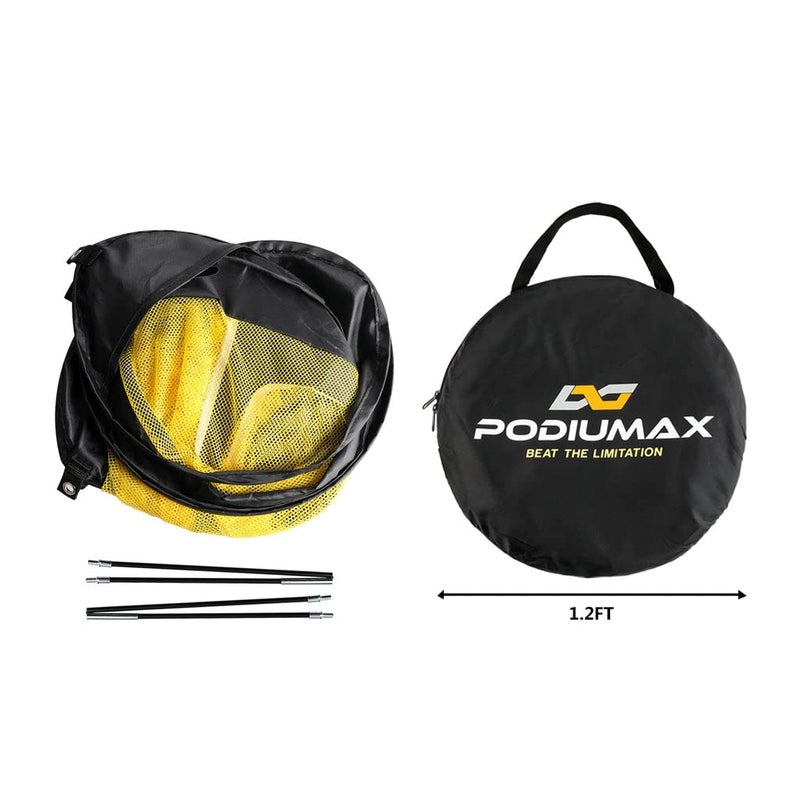 PodiuMax Pop Up Golf Chipping Net, Indoor/Outdoor Golfing Target Net for Accuracy and Swing Practice - Image 5