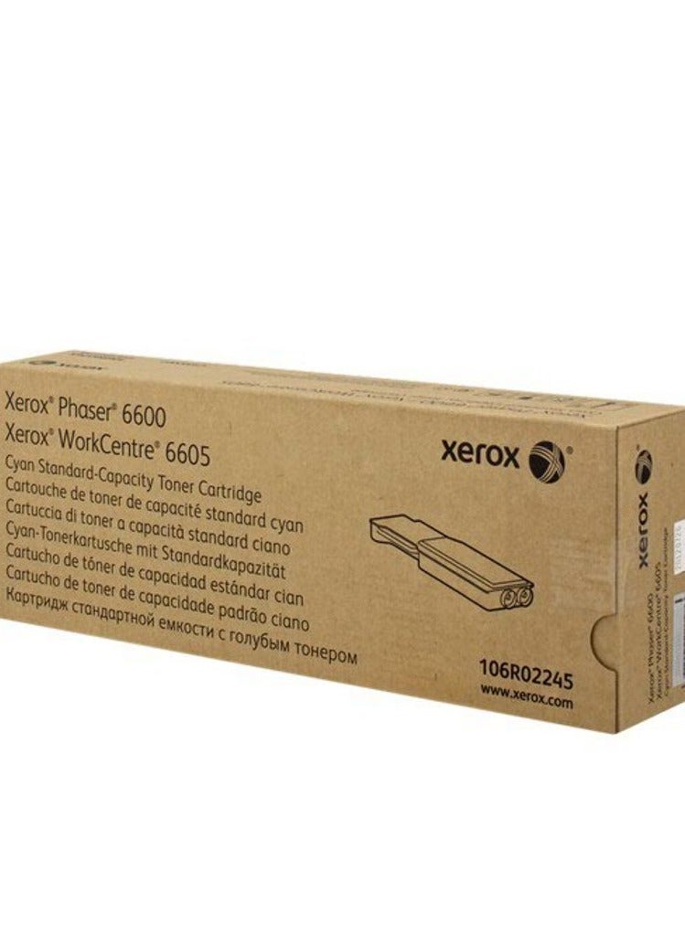 xerox Toner Xerox 6600/6605 Standard Capacity Cyan - Image 2