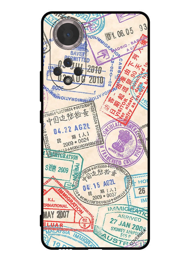 Covernex Protective Case Cover For Honor 50 Travel Stamps - Image 1