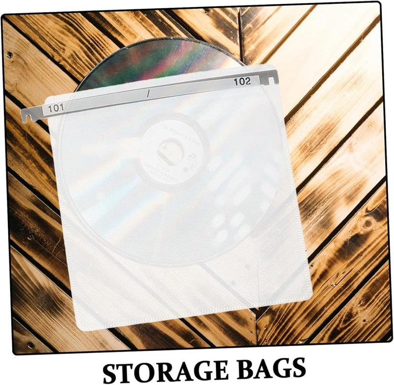 Non Woven DVD CD Sleeves 12 Pack Lightweight Storage Bags For Video Game Discs - Image 4