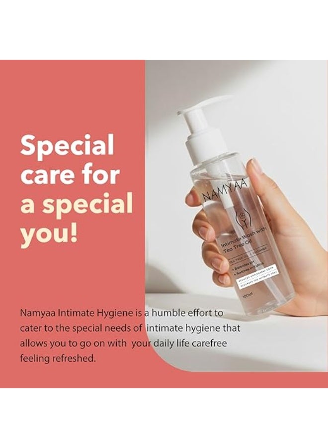 Namyaa Intimate Lightening Serum and Hygiene Wash for  Women, 100 gram each - Image 2