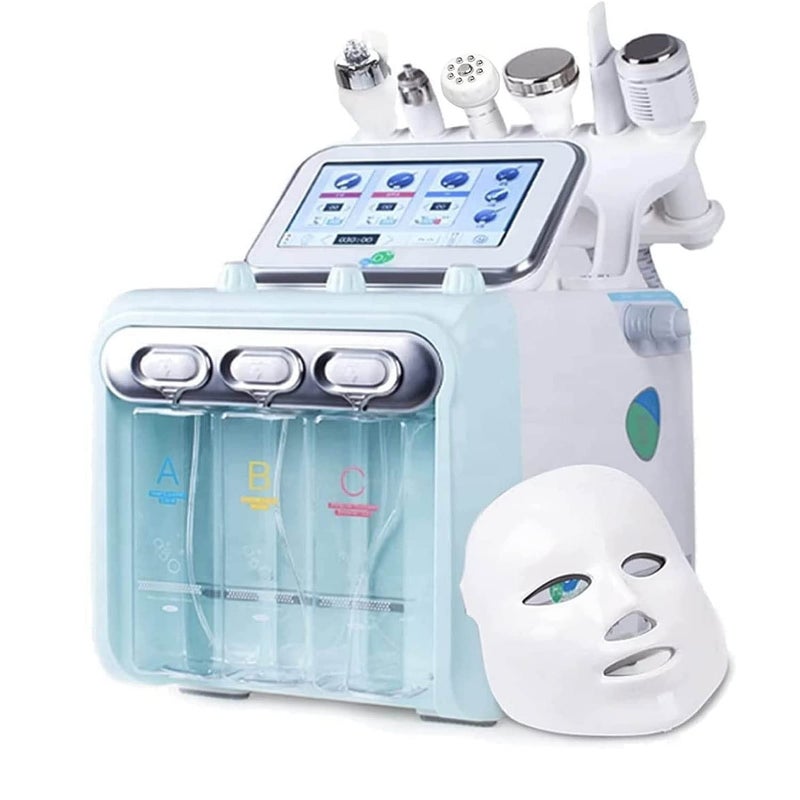 ACi 7 in 1 Hydra Facial Machine Face Hydradermabrasion Microdermabrasion Unisex All Skin Types - Image 1