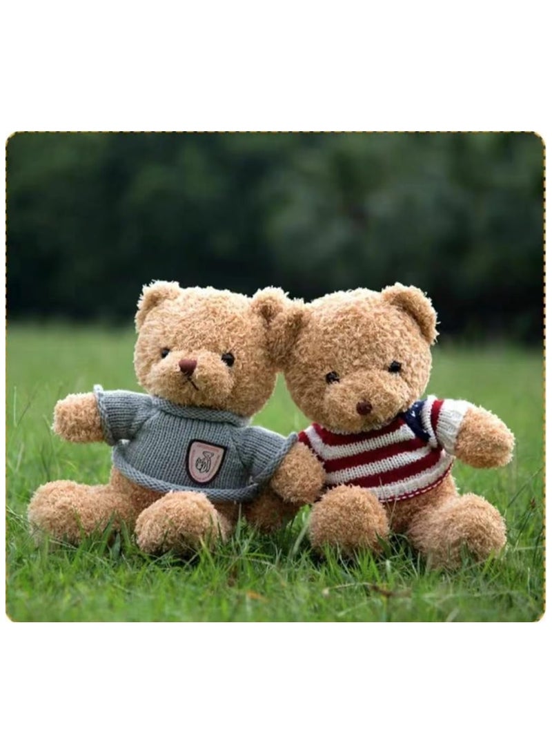 Teddy Bear Stuffed Animals, 30cm Teddy Bear Plush Toy Birthday Christmas Valentine’s Day Gift for Kids Girlfriend - Image 3