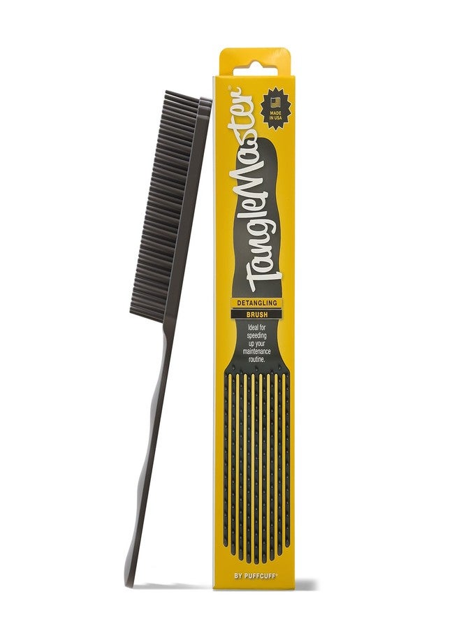 PuffCuff Tanglemaster | Detangling Hair Brush For Curly Hair | Painless, Damage-free Wet Detangler Defining Brush For Curls, Wavy, & Textured Hair | 1 Piece - Image 2