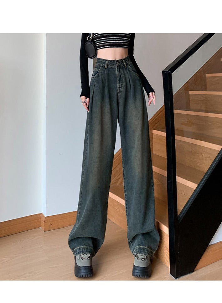 Women's Wide Leg   Jeans, Mid Rise, Jeans ﻿ - Image 2