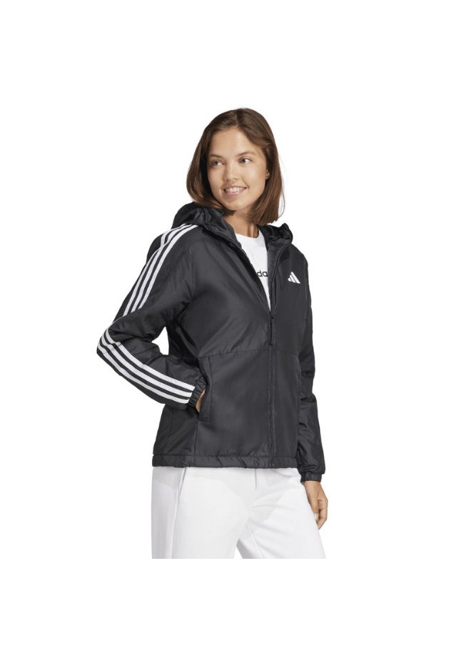 Adidas adidas W ESS 3S IN H J Black 0 JACKETS for Women - 2XS  - Image 3