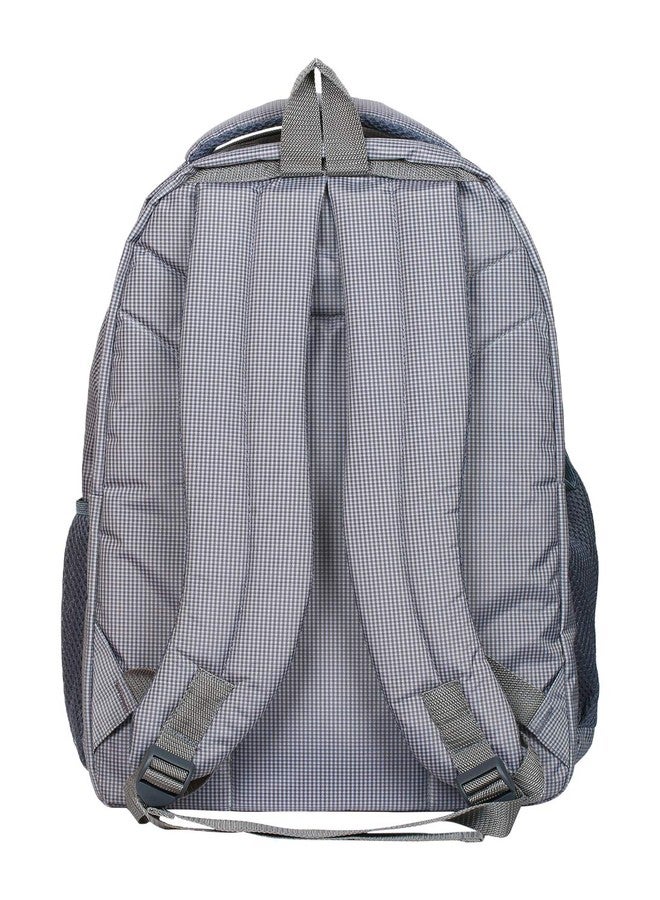POLO CLASS Fabric 25 Liters Grey School Bag (BNB-PC25) - Image 5