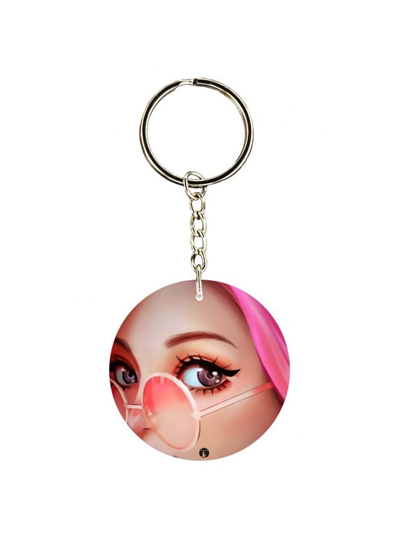 RKN Single Sided Character Printed Keychain