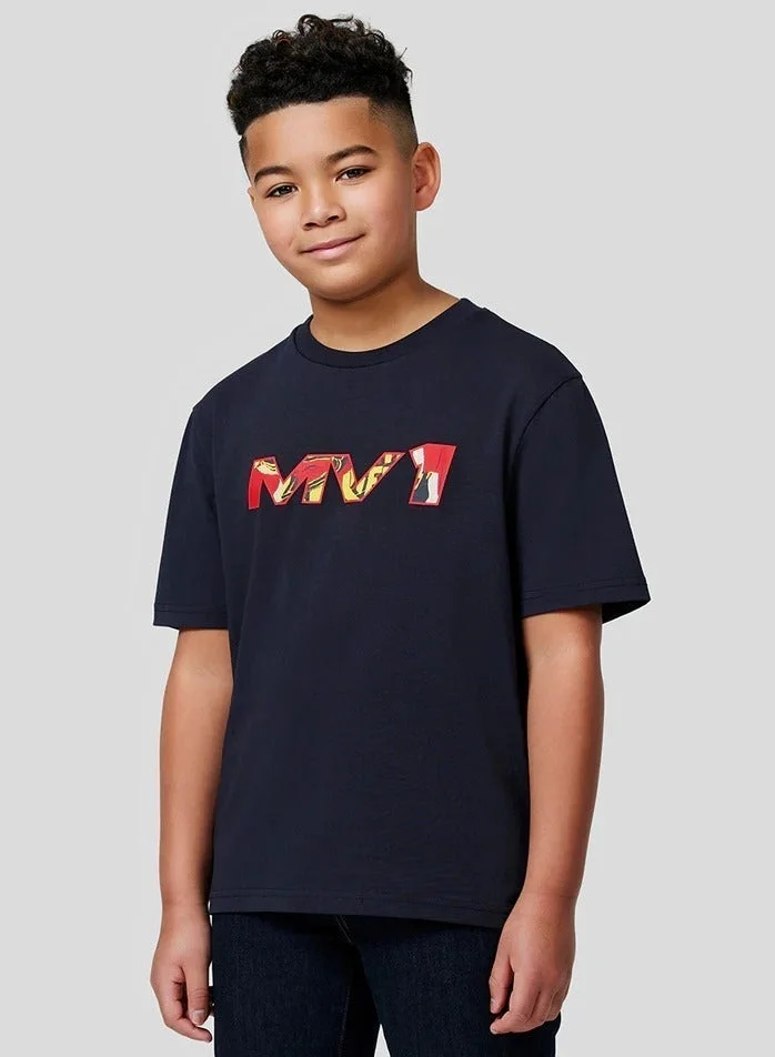 Red Bull Red Bull Max Verstappen Pop Art Oversized Kid's T-shirt