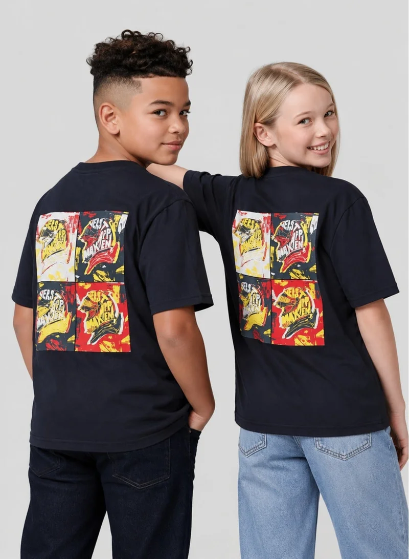 ريد بل Red Bull Max Verstappen Pop Art Oversized Kid's T-shirt