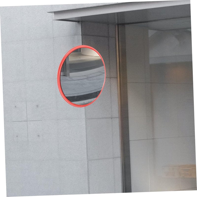Convex Traffic Mirror for Indoor and Outdoor Use for Garages Driveways and Blind Spots Shatterproof Design for Enhanced Visibility and Safety - Image 3
