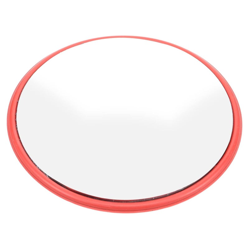 Convex Traffic Mirror for Indoor and Outdoor Use for Garages Driveways and Blind Spots Shatterproof Design for Enhanced Visibility and Safety - Image 1