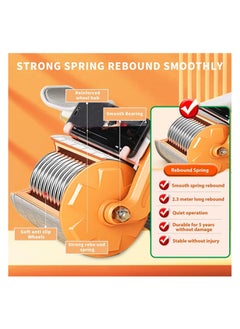 Relax Smart Abdominal rotating roller with elbow support timing screen and mobile holder with a gift of a resistance rope  - Image 5