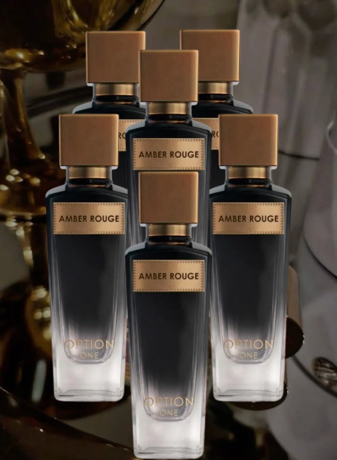 اوبشن ون 6 قطع عطر عنبر روج 75مل - Image 1