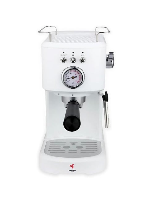 MEBASHI Espresso Coffee Machine - 1.2L, 20 Bar, Multi-Function (ME-ECM2040) (White)