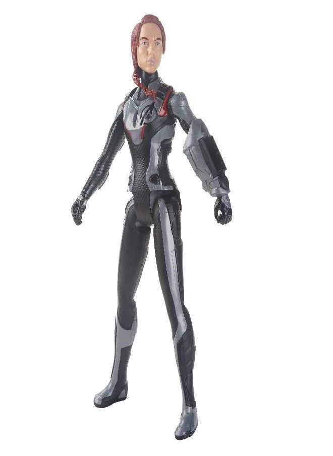 AVENGERS - Avengers Marvel Endgame Titan Hero Series Black Widow 12"-Scale Super Hero Action Figure Toy with Titan Hero Power Fx Port - Image 1