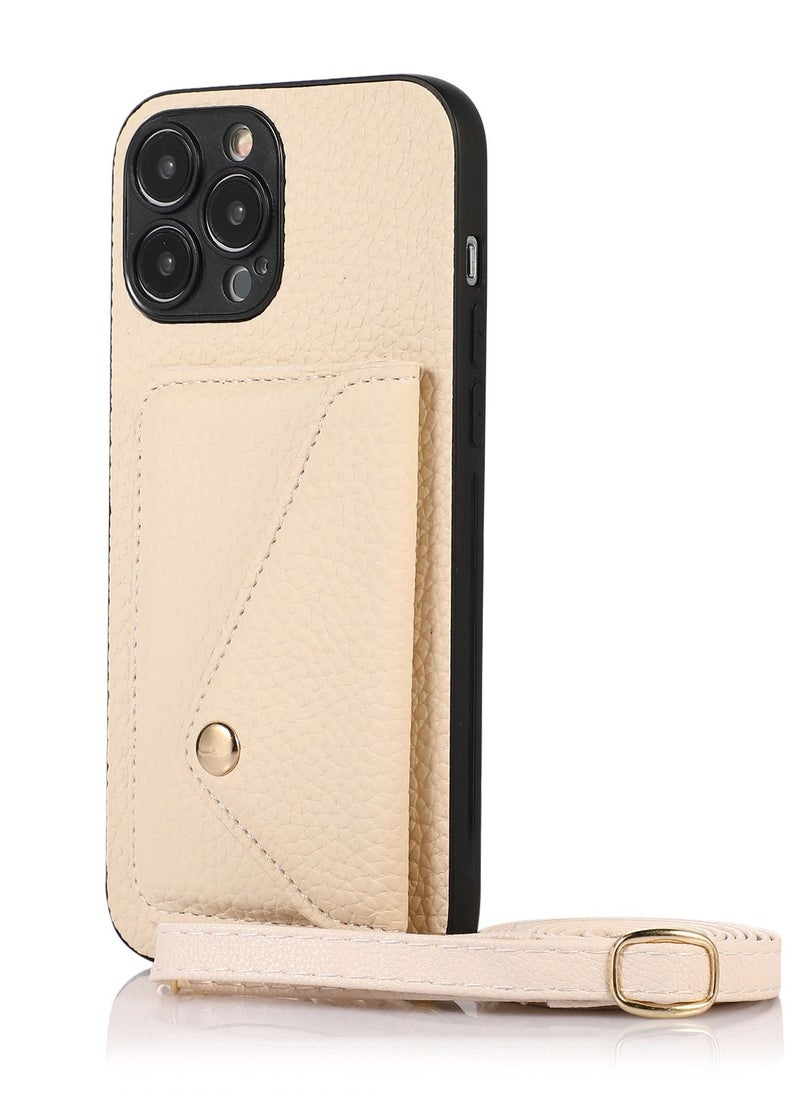 Suteni - Back Cover Leather Protective Wallet Mobile Phone Case for iPhone - Image 1