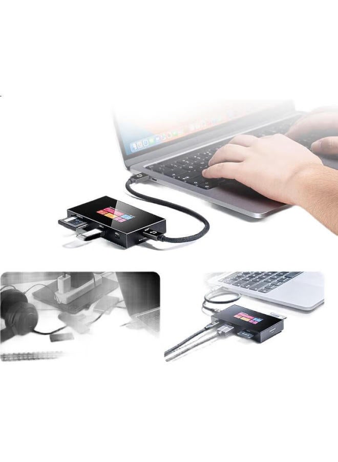 Dockcase Photography Expansion Dock Cfa/Cfb High-Speed Card Reader Cfexpress A/B Expansion Dock Card Reader Two-In Sd/Tf Card Uhs2 Professional Card Reader - Image 1