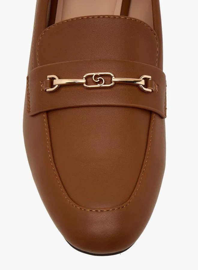Celeste Brown Women Slip-On Loafers for Women | Best Price UAE