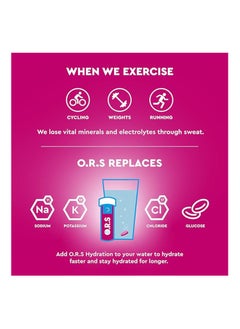 O.R.S O.R.S Sport Hydration Tablets with Electrolytes, Vegan, Gluten & Lactose Free Formula – Soluble Oral Rehydration Tablets with Natural Mixed Berry Flavour, Low Calorie, Adult & Children, 20 Tablets pack of 4  - Image 2