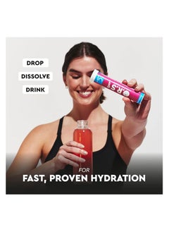 O.R.S O.R.S Sport Hydration Tablets with Electrolytes, Vegan, Gluten & Lactose Free Formula – Soluble Oral Rehydration Tablets with Natural Mixed Berry Flavour, Low Calorie, Adult & Children, 20 Tablets pack of 4  - Image 5