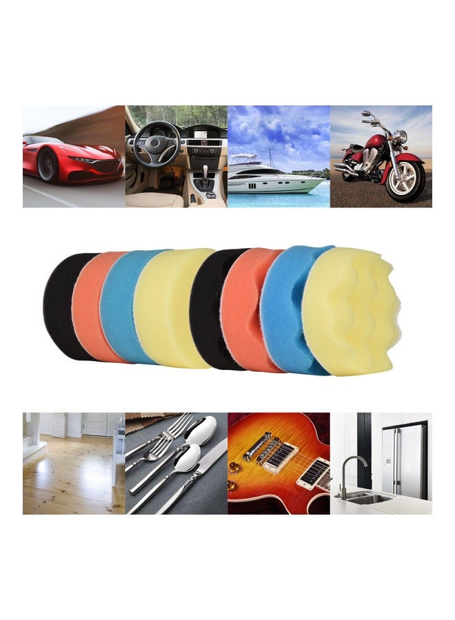 Car Buffing Pads, Sponge Pad Kit for Car Auto Polish,3Inch Foam Polishing Pads,car buffers and Polishers kit,Wool Pads Wax Buffer Drill Polisher Attachment - Image 3
