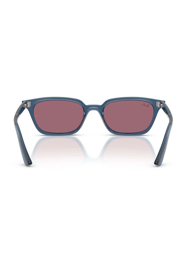 Ray-Ban Unisex Zaya Bio-Based RB4456 68121A Unisex's Full Rim Rectangular Sunglasses - Lens Size: 53 mm - Image 3