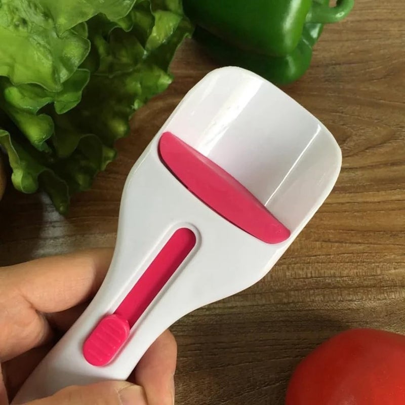 JUSTAUS 2pcs Cake Batter Distribution Scoop, One-Touch Sliding Button Dispenses Batter, Home Batter Dispenser Baking Tool - Image 5