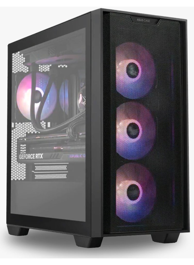 NANOTECH NexCore Reactor Gaming PC - Intel Core i5-13400F Desktop Processor, 10 Total Cores & 16 Threads, DDR4 16GB (2*8) Ram, Nvidia GeForce RTX 5060 Ti 8GB GDDR7 Graphics Card, 1TB NVMe M.2 SSD, 2 Fan AIO Liquid Cooler, 750W Power Supply, Windows 11 Pro | Wi-Fi  - Image 1