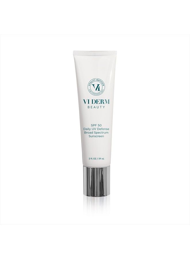 Vi Derm VI Derm Lightweight Daily UV Defense Broad Spectrum SPF 50+ Sunscreen, 2 Fl Oz / 59 mL - Image 1