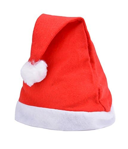 Evisha 4 Pcs Christmas Caps Santa Caps Charistmas caps For Tree Decoration X-Mass Caps Hats Santa Caps Santa Claus Caps - Image 4