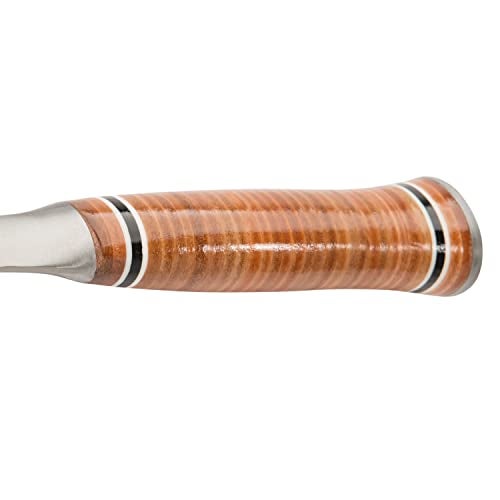 ESTWING Hammer - 12 oz Straight Rip Claw with Smooth Face & Genuine Leather Grip - E12S - Image 5