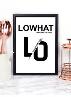 LOWHAT Photo Frame Freestanding And Wall Mountable Black Picture Frames Premium Display Photo Frames for Certificate Poster Puzzle Print Portrait Frame for Home Office  - Image 3