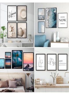LOWHAT Photo Frame Freestanding And Wall Mountable Black Picture Frames Premium Display Photo Frames for Certificate Poster Puzzle Print Portrait Frame for Home Office  - Image 5