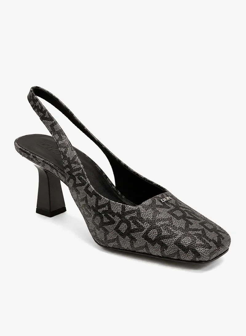 DKNY BLACK Auggie Slingback Pumps for Women | Best Price UAE