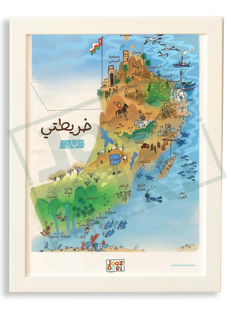 Joozoori Oman Map