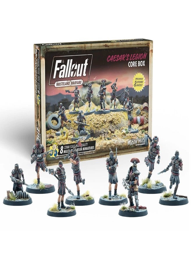 Modiphius Entertainment Fallout Wasteland Warfare: Caesar's Legion Core Box - 8 Figure Set, RPG - Image 1