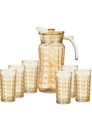 A Set Of 1.7 Liter Jug With 6 278 Ml Cups For Juice And Water. - pzsku/Z6D00993B7A3FDAFDA1AAZ/45/_/1701083466/271773c0-c4c1-4abc-8bb5-d4c90265e5b2