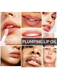 ibcccndc Hydrating Lip Glow Oil, Moisturizing Lip Glow Oil, Nourishing Glossy Transparent Lip Oil, Plumping Lip Oil, Lip Balm, Non-sticky Tinted Toot Lip Balm for Lip Care (PURPLE) 6ml  - Image 4