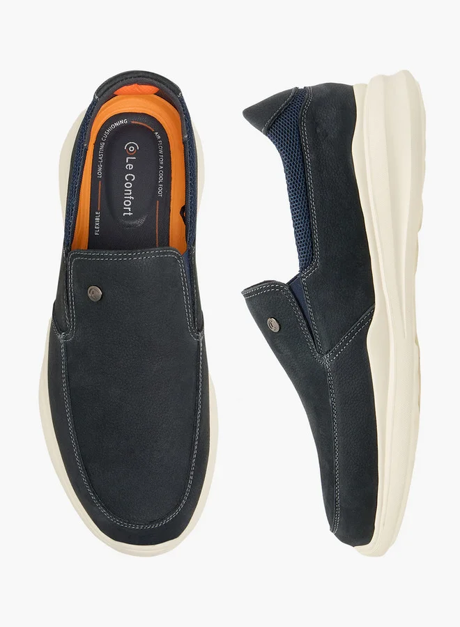 Le Confort Men's Textured Slip-On Loafers
