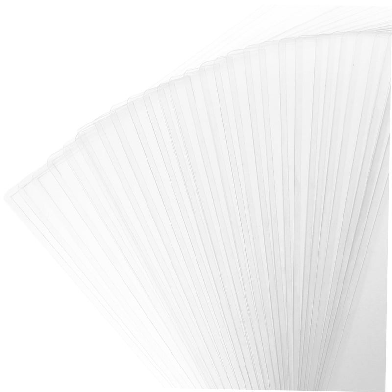 Rigid Plastic Sleeves 30pcs Transparent Hard Card Holders for Documents Photos Menus Posters Albums - Image 4