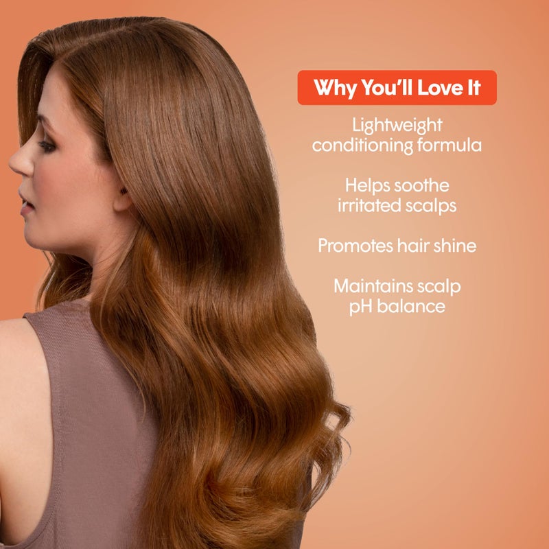 dpHUE بلسم خفيف من خل التفاح dpHUE، 8.5 أونصة سائلة - يرطب، يضيف لمعانًا ويساعد في حماية اللون - مع الألوة فيرا، زبدة الشيا و بانثينول - Image 3