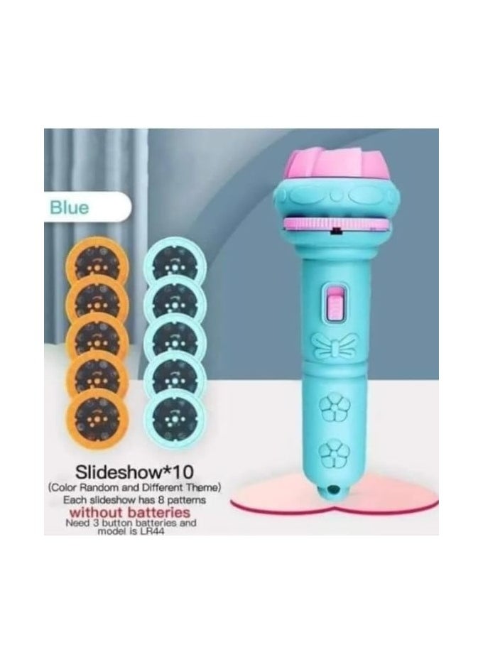 NoNo Projector Light for Kids, Slide Flashlight, Story Light, Educational Toy, Bedtime Learning, Children's Night Light, Creative Toy, Cute Cartoon Flashlight  - Image 3