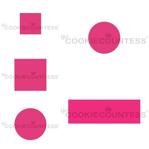 The Cookie Countess Inc The Cookie Countess Stencil Adapter 10 Piece Set - Image 3